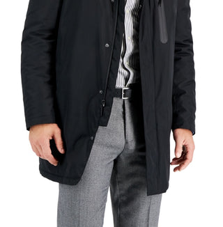 Calvin Klein Men's Slim Fit Extreme Raincoat Black Size 36