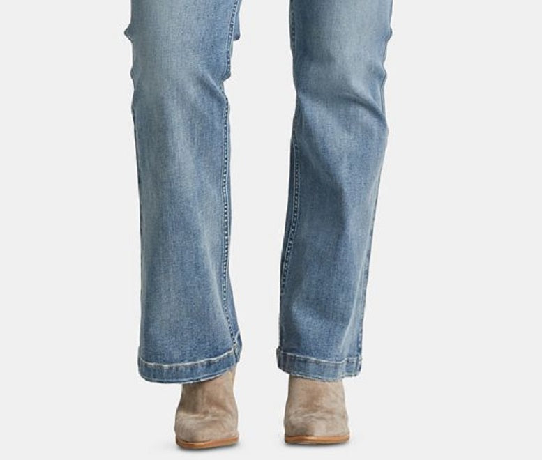 Silver Jeans Co. Women's Trendy Suki Bootcut Jeans Blue Size 18W