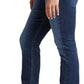 Silver Jeans Co. Women's Avery Straight Leg Jeans Blue Size 24