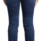 Silver Jeans Co. Women's Avery Straight Leg Jeans Blue Size 24