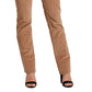 Jag Jeans Women's Ruby Straight Leg Corduroy Pants Brown Size 10 Petite