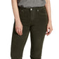 Jag Women's Ruby Straight Leg Corduroy Jeans Green Size 6X30