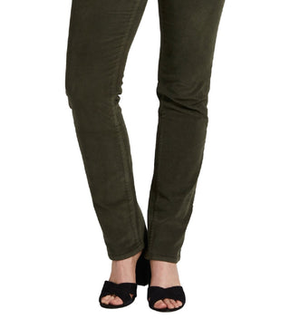 Jag Women's Ruby Straight Leg Corduroy Jeans Green Size 6X30