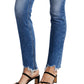 Silver Jeans Co. Women's Suki Mid Rise Straight Leg Jeans Blue Size 36X29