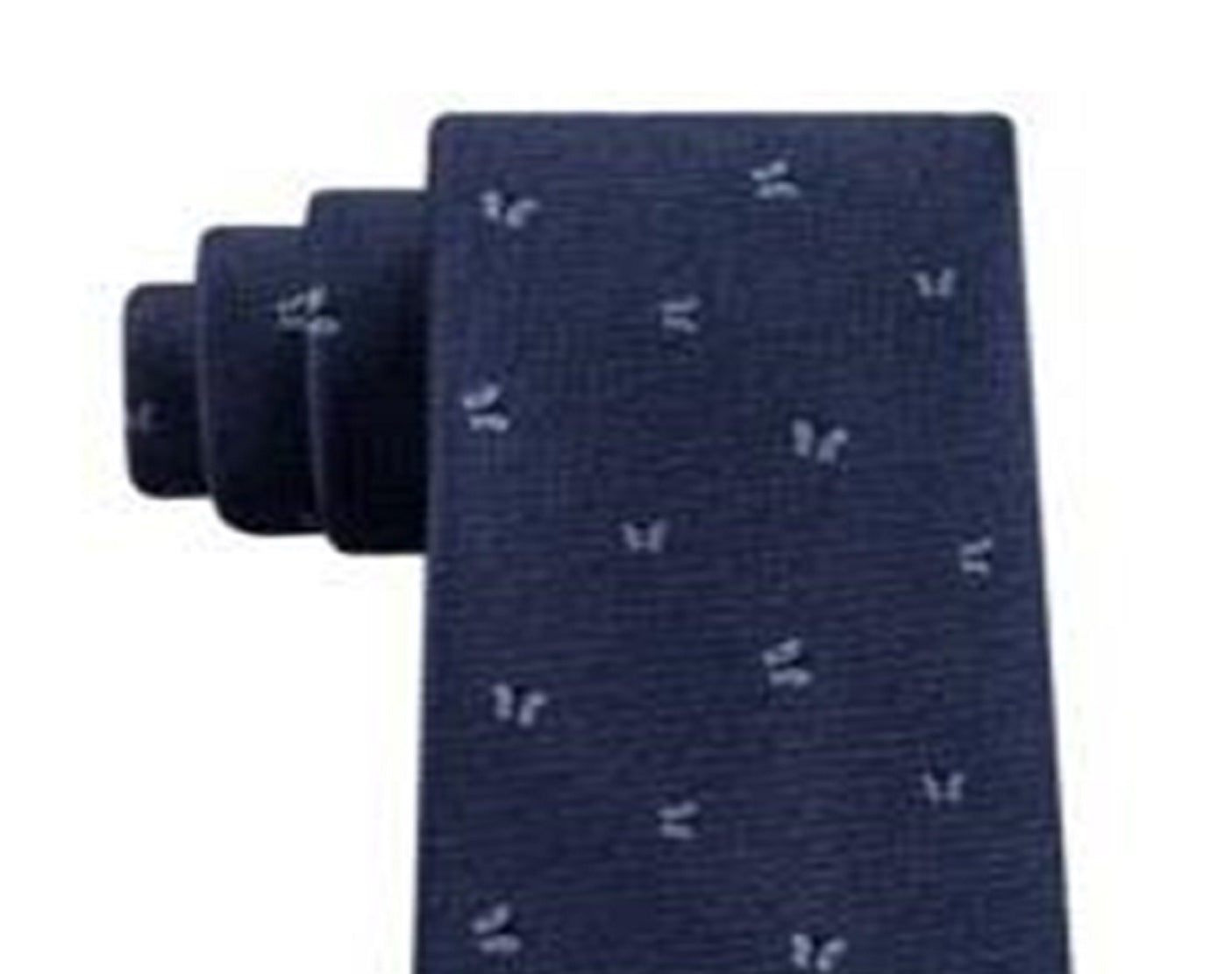Tommy Hilfiger Men's Butterfly Tie Blue Size Regular