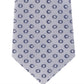 Kenneth Cole Men's Brandon Classic Dot Silk Tie Grey Size Regular