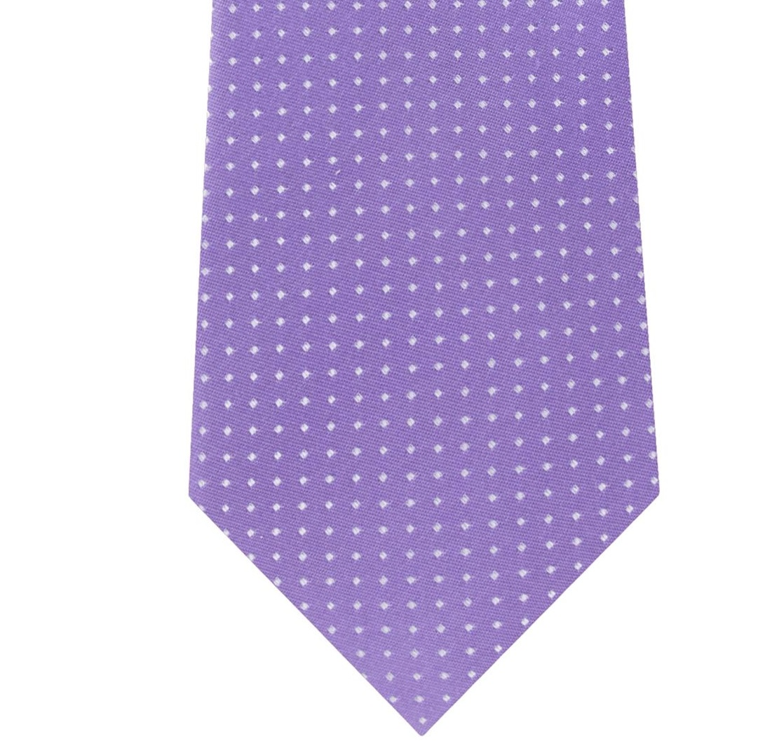 Kenneth Cole Reaction Men's Silk Neck Tie Purple Size Regular