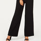 Vince Camuto Women's Bow Halter Jumpsuit Black Size 10 Petite