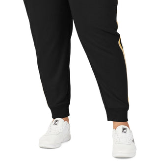 Fila Women's Clover Mid Rise Drawstring Jogger Black Size 3X