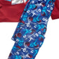 Max & Olivia Big Boy's 2 Pc Train Like A Beast Pajama Set Red Size L