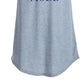 Max & Olivia Little & Big Girl's Graphic Print Raglan Nightgown Gray Size XL (14-16)