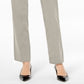 JM Collection Women's Tummy Control Pull on Pants Brown Size Petite