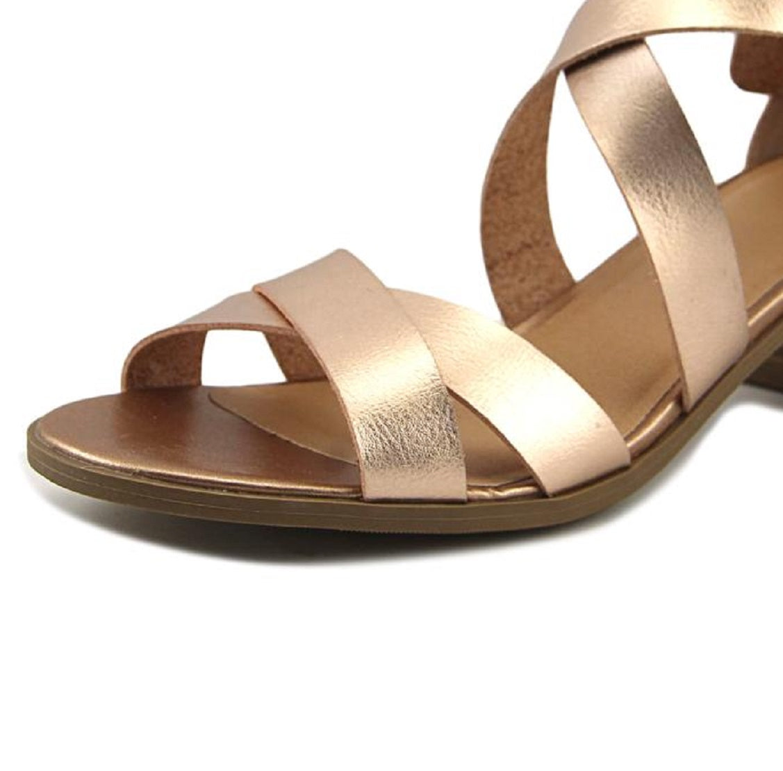 Material Girl Women's Danee Block Heel City Sandals Yellow Size 5 M