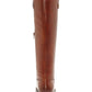 INC International Concepts Women's Fawne Riding Leather Boots Brown Size 10 M