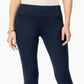 INC International Concepts Women's Seamless Leggings Blue Size 8 P
