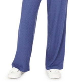 BCX Junior's Paperbag Waist Soft Pants Blue Size X-Large