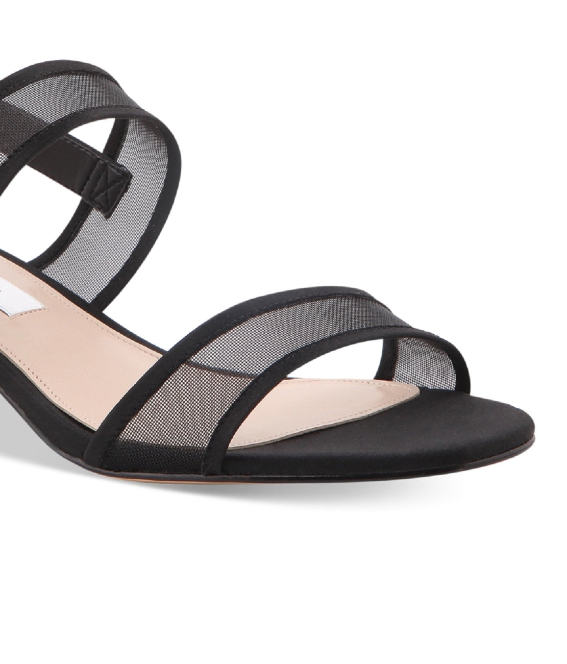 Nina Women's Ganice Mesh Strap Sandal Black Size 7 M