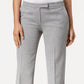 Kasper Women's Tab Waist Modern Dress Pants Gray Size 12 Petite