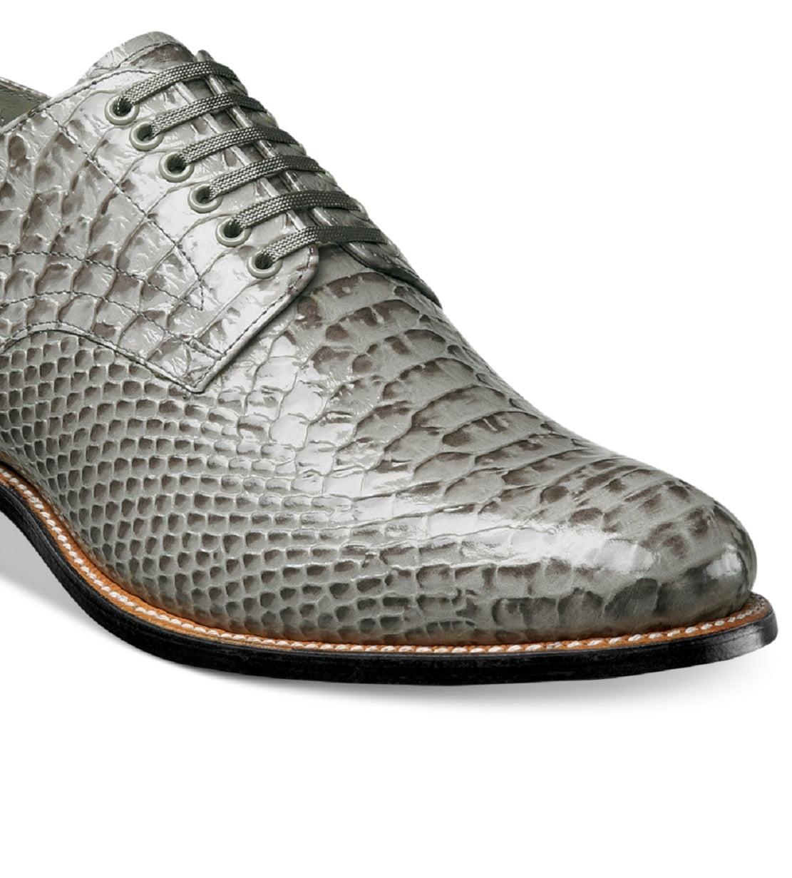 Stacy Adams Men's Madison Oxford Shoes Gray Size 11 D
