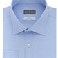 Michael Kors Men's Slim Fit Airsoft Performance Non Iron Dress Shirt Blue Size 17X34X35
