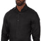 Calvin Klein Men's Slim Fit Non Iron Stretch Dress Shirt Black Size 15.5X34X35
