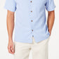 Tommy Bahama Men's Weekend Tropics Silk Shirt Blue Size Large