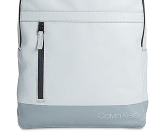 Calvin Klein Men's Smooth Striped Backpack Gray Size Regular