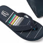 Penguin Men's Flip Flops & Cinch Bag Set  Blue Size S
