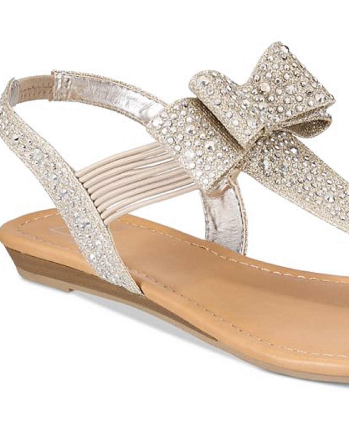 Material Girl Women's Shayleen Open Toe Casual Slide Sandals Gray Size 6 M