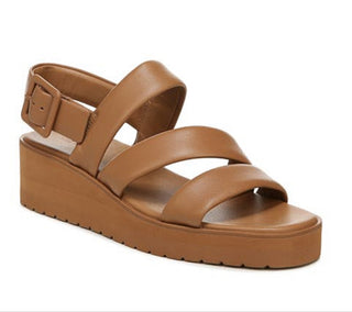 Vince Camuto Women's Skylar Platform Sandal Brown Size 8.5 M