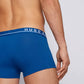 Hugo Boss Men's 3 Pack Cotton Stretch Boxer Brief Blue Size Medium