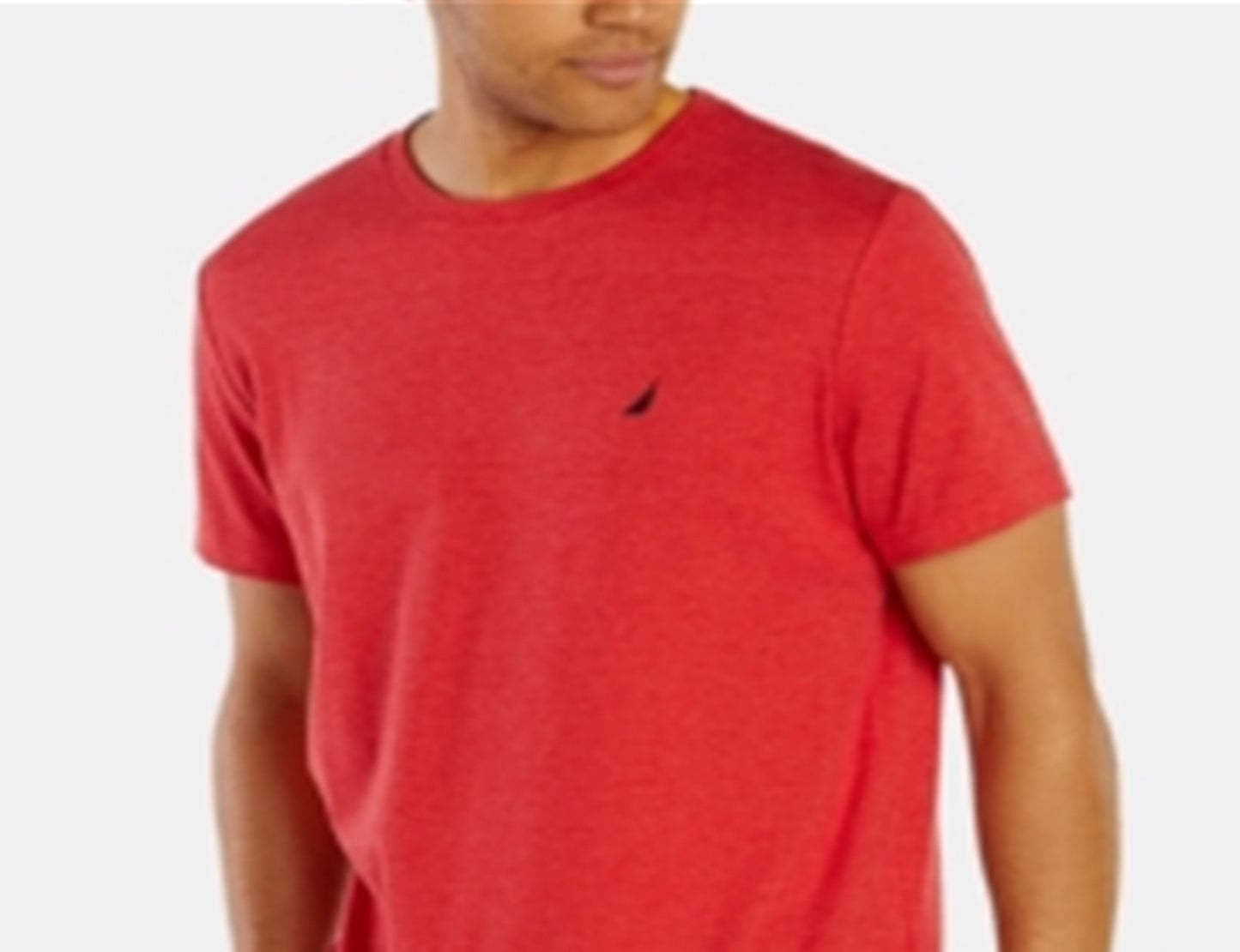 Nautica Men's Pajama T-Shirt Red Size X-Large