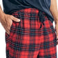 Nautica Men's 2 Pc Classic Fit Solid T-Shirt & Plaid Flannel Pajama Pants Set Blue Size Medium