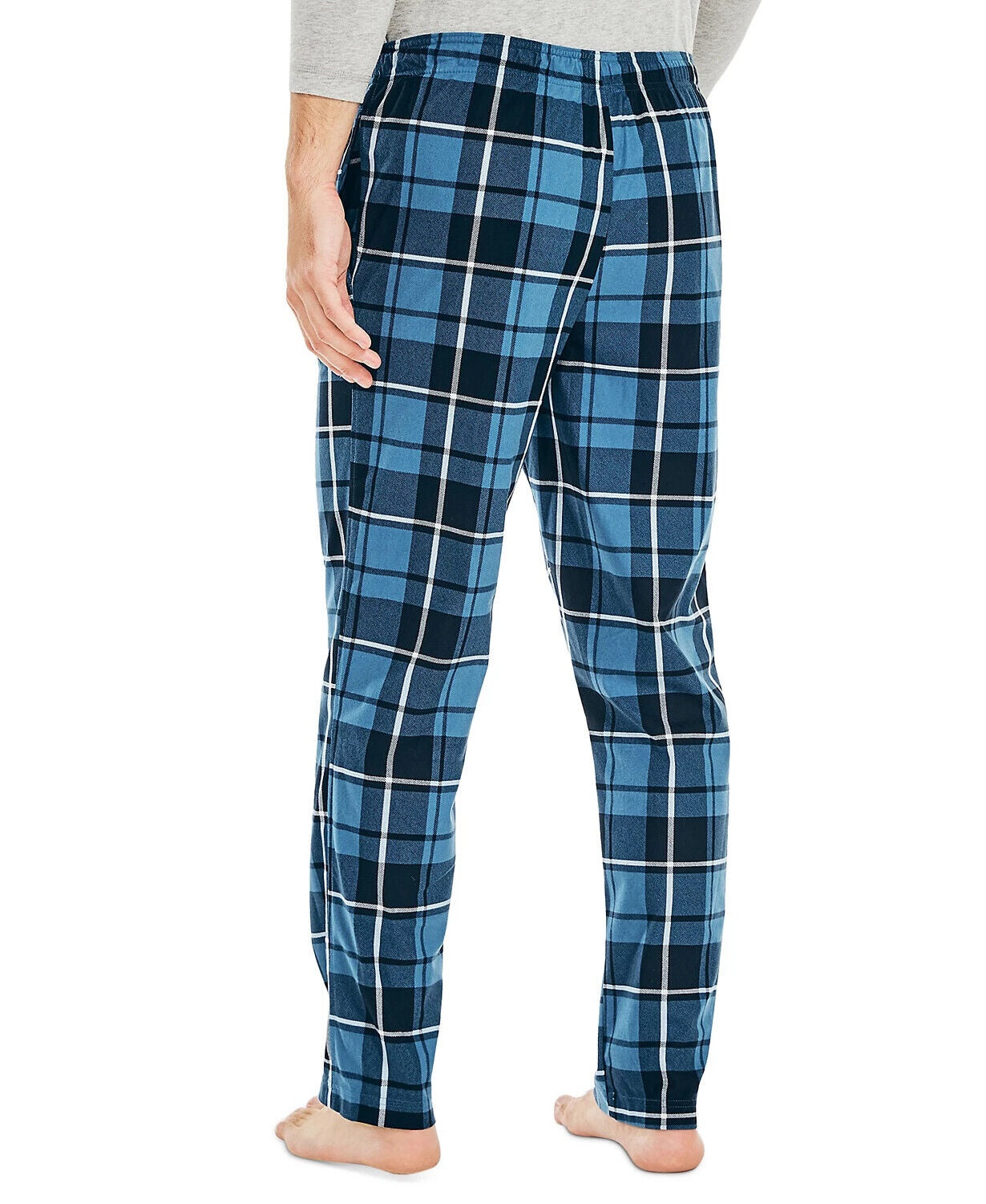 Nautica Men's Sustainably Crafted Cozy Fleece Pants Blue Size X-Large