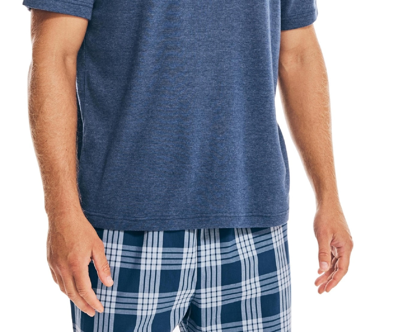 Nautica Men's J Class Sleep T-Shirt Blue Size X-Large