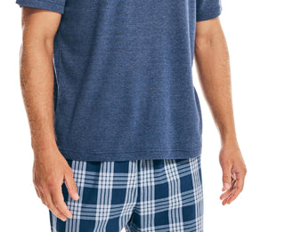 Nautica Men's J Class Sleep T-Shirt Blue Size X-Large