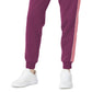 Fila Women's Vigor Mid Rise Colorblocked Fleece Joggers Purple