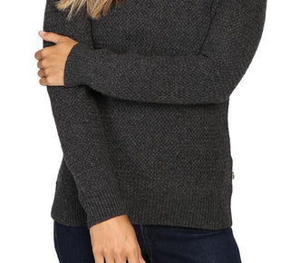 Fjallraven Women's Ovik Structure Sweater Gray Size X-Large