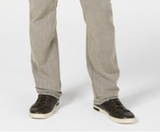 INC International Concepts Men's Stretch Slim Straight Jeans Gray Size 33X32