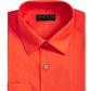 Alfani Men's Collared Dress Shirt Orange Size Large