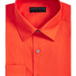 Alfani Men's Slim Fit Officewear Button Down Shirt Orange Size XL