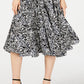 INC International Concepts Women's Cotton Peasant Dress Black SizeMedium