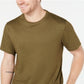 Tasso Elba Men's Supima Blend Crewneck Short Sleeve T-Shirt Green Size Size Large