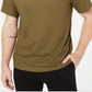 Tasso Elba Men's Supima Blend Crewneck Short Sleeve T-Shirt Green Size Size Large