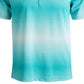 Attack Life By Greg Norman Men's Lambert Ombre Stripe Polo Shirt Green Size Medium