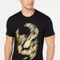 INC International Concepts Men's Foil Skull T-Shirt Black Size Medium