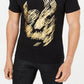 INC International Concepts Men's Foil Skull T-Shirt Black Size Medium