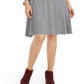Style & Co Women's Swing Dress Gray Size Petite
