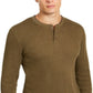 Club Room Men's Henley Shirt Green Size Medium