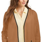 Charter Club Women's Milano Cotton Open Front Cardigan Brown Size XX-Large